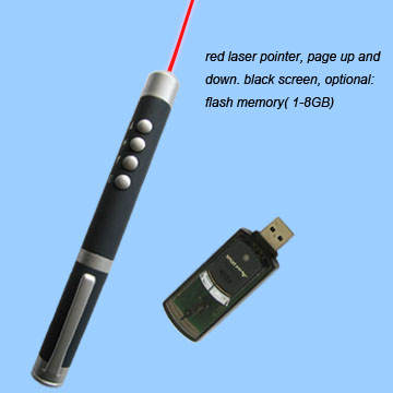 Wireless Laser Presenter offers remote control laser pointer, rc laser pointer, powerpoint laser pointer presenter, usb laser pointer with page up/d/own