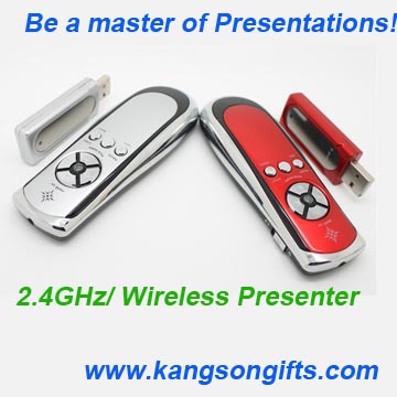 2.4GHz smartpointer Wireless Presenter with Mouse